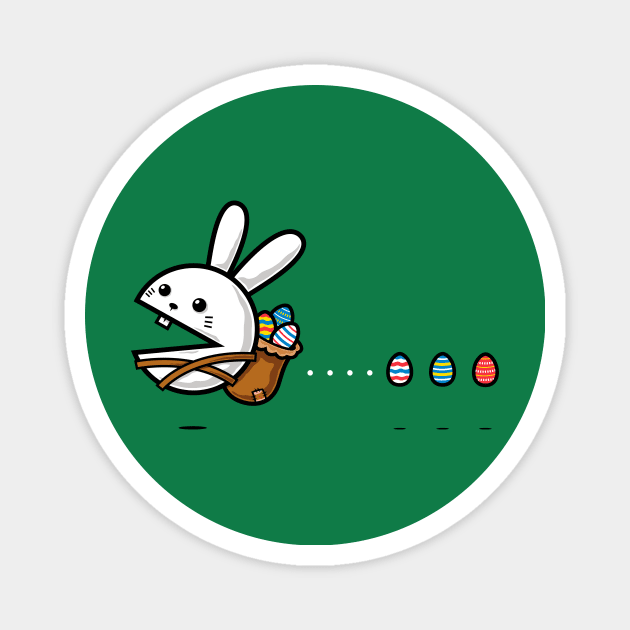 PAC-easter Bunny Magnet by krisren28